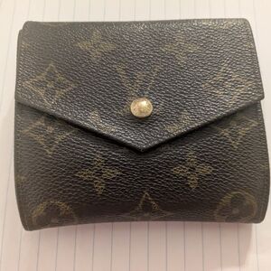 Louis Vuitton Brown Monogram Compact Wallet